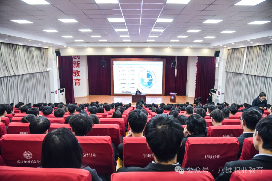 宿遷八維學(xué)校開展第二屆全國大學(xué)生職業(yè)規(guī)劃大賽賽前培訓(xùn)會(huì)